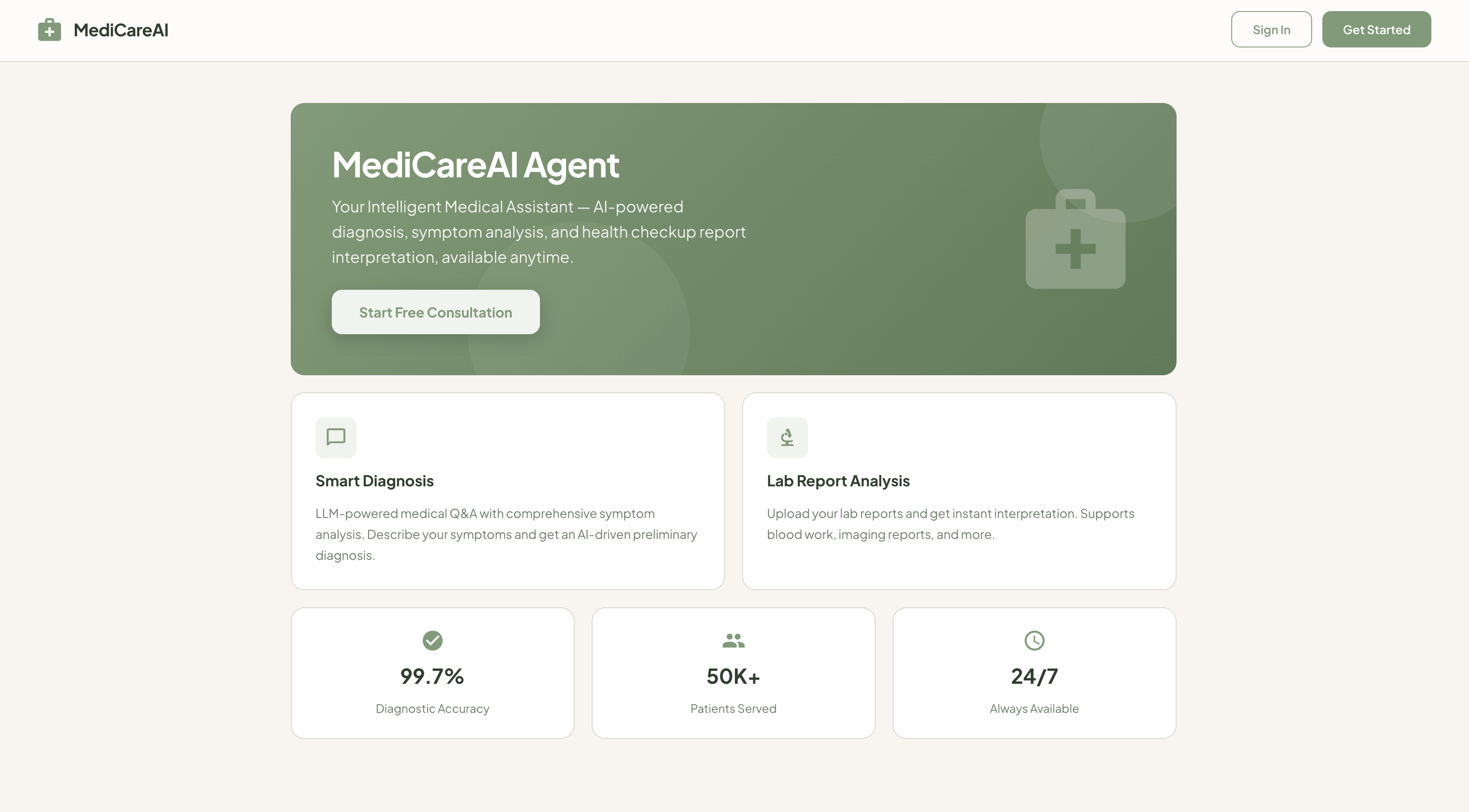 Medicare_agent project preview